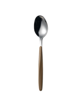 Lingura din otel inoxidabil si acril, 20.5 cm, maro, colectia My Fusion - GUZZINI